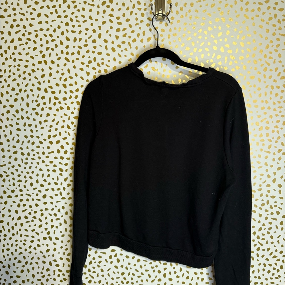 Gymshark black sweatshirt